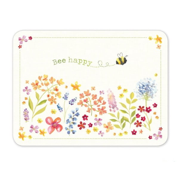 Коркова подложка 4 бр. 29x21 cm Bee Happy - Cooksmart ®