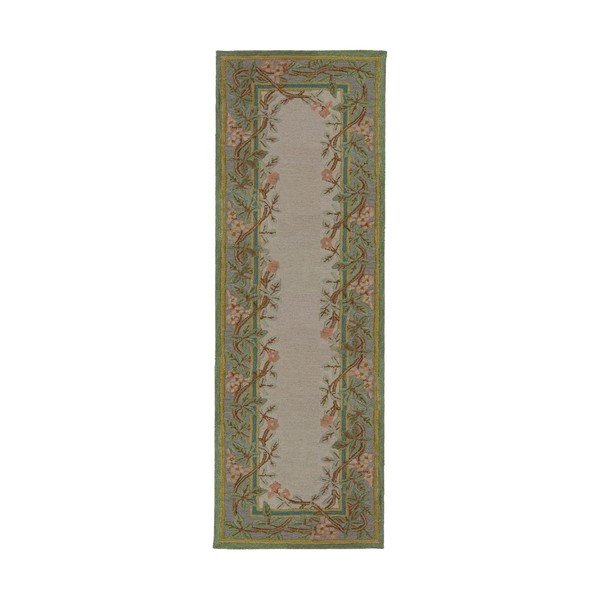 Ръчно изработена вълнена пътека 80x300 cm Verona Floral  – Flair Rugs