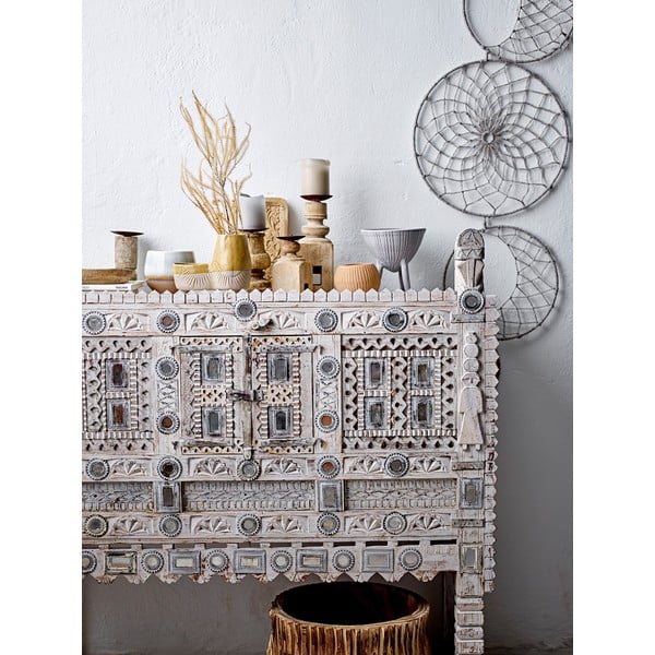 Оранжево-розов керамичен съд Животно - Bloomingville-image-1