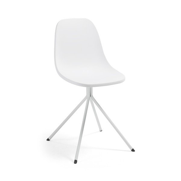 Bílá jídelní židle La Forma Mint