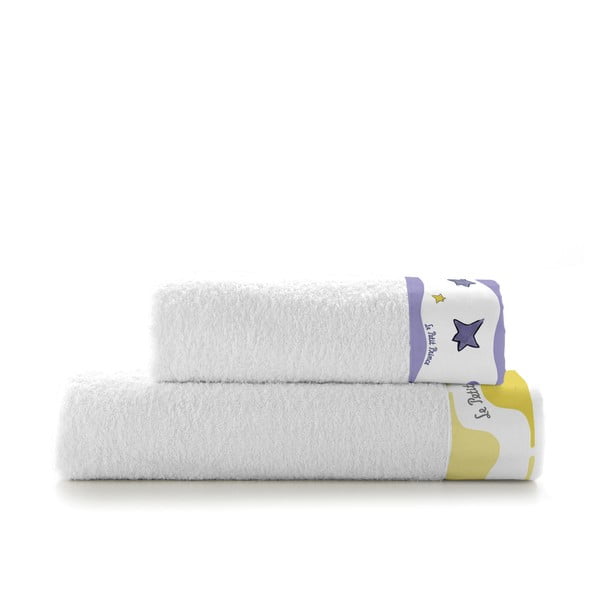 Бели памучни бебешки кърпи в комплект от 2 броя 140x70 cm Pensant - Mr. Fox