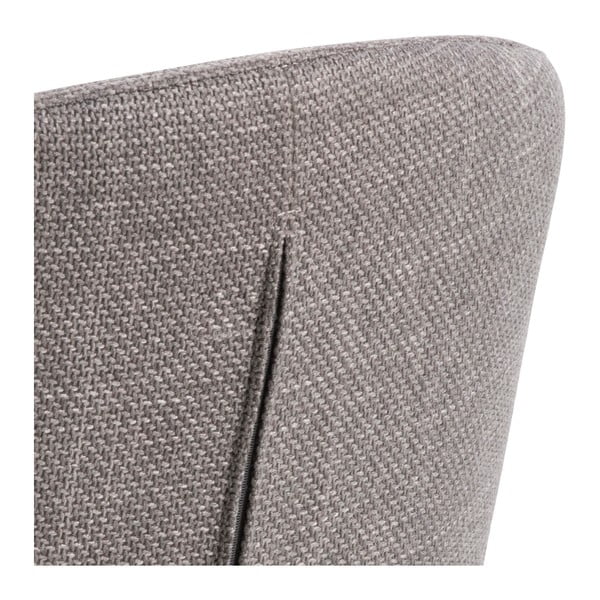 Сиви тапицирани трапезни столове в комплект 2 бр. Pippa – Actona-image-1