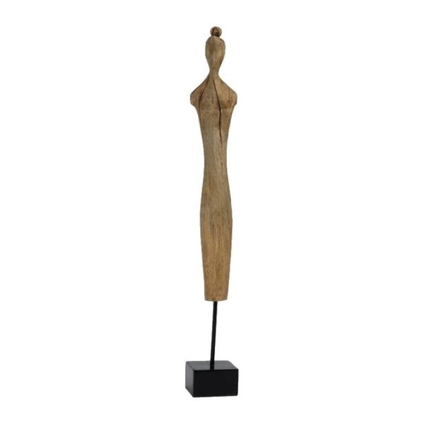 Dřevěná soška, 9x9x64 cm