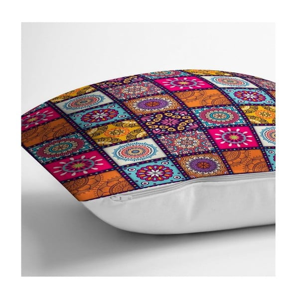 Калъфки за възглавници в комплект 4 бр. 45x45 cm Mandala Tiles – Minimalist Cushion Covers-image-3