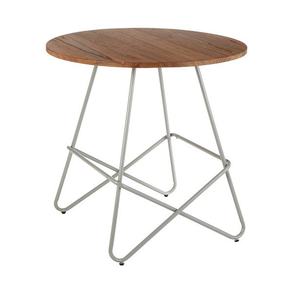 Кръгла трапезна маса от масивен бряст ø 80 cm District – Premier Housewares