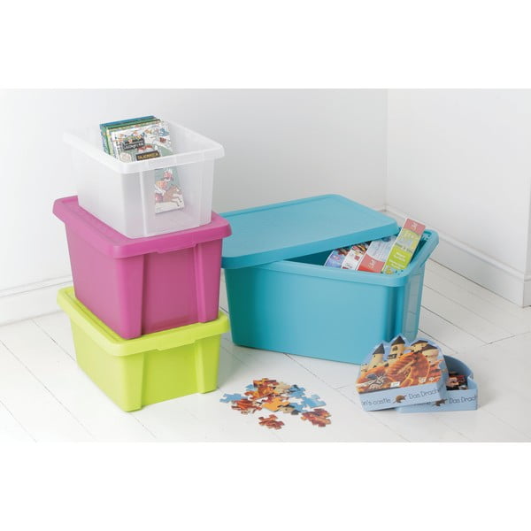 Кутия за съхранение с капак , 45 л Essentials - Curver-image-2