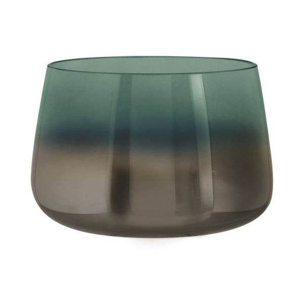 Зелена стъклена ваза, маслена, височина 10 cm - PT LIVING