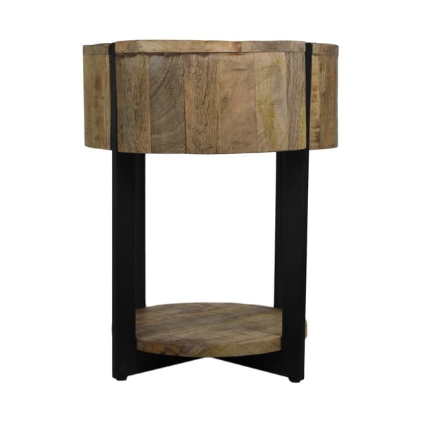 Příruční stolek z mangového dřeva HSM collection Jackson