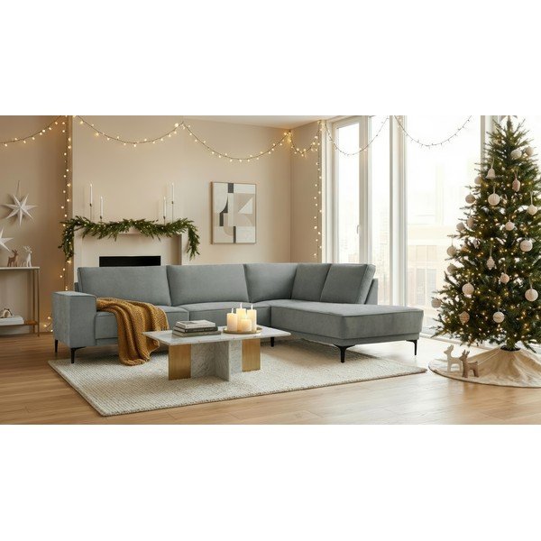 Тъмносив ъглов диван (десен ъгъл) Copenhagen – Scandic-image-2