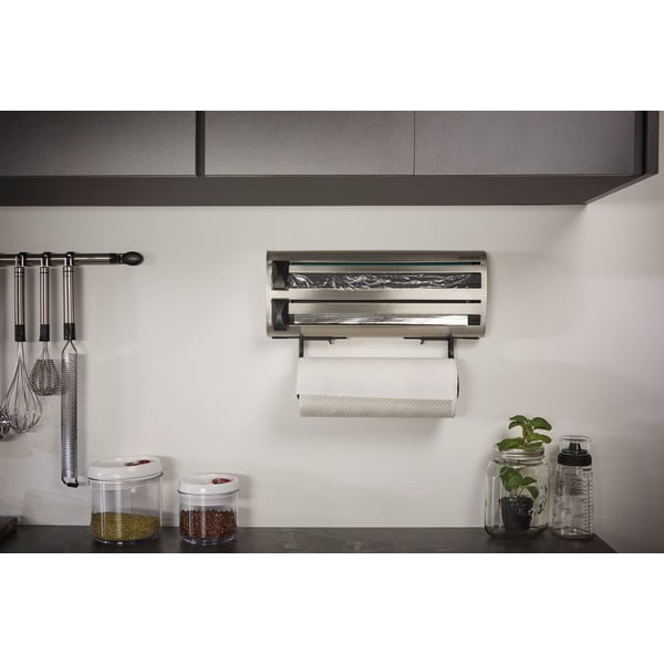 Стенна поставка за кухненски ролки и хранителни фолиа Parat Royal - LEIFHEIT-image-2