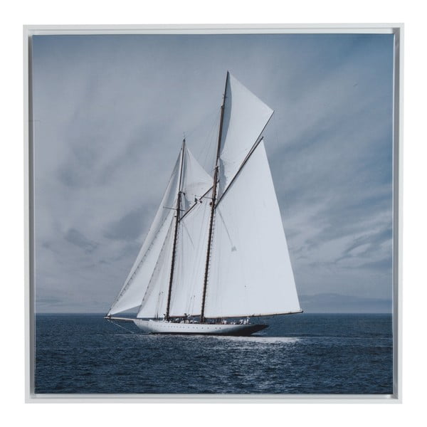 Obraz na plátně Saling Boat, 75x75 cm