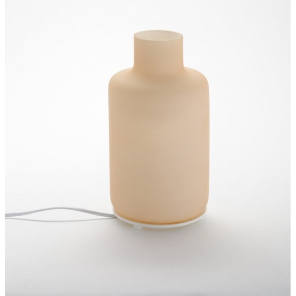 Stolní lampa Bottle, béžová