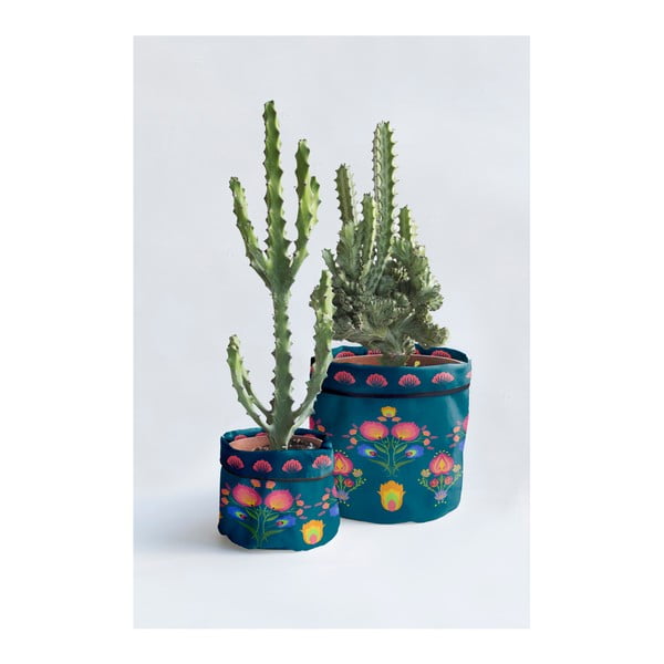 Комплект от 2 текстилни капака за саксии Crisantemo - Madre Selva