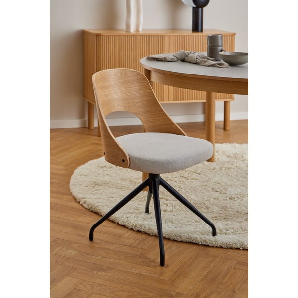 Бежов/естествен трапезен стол Lucy – Actona-image-1