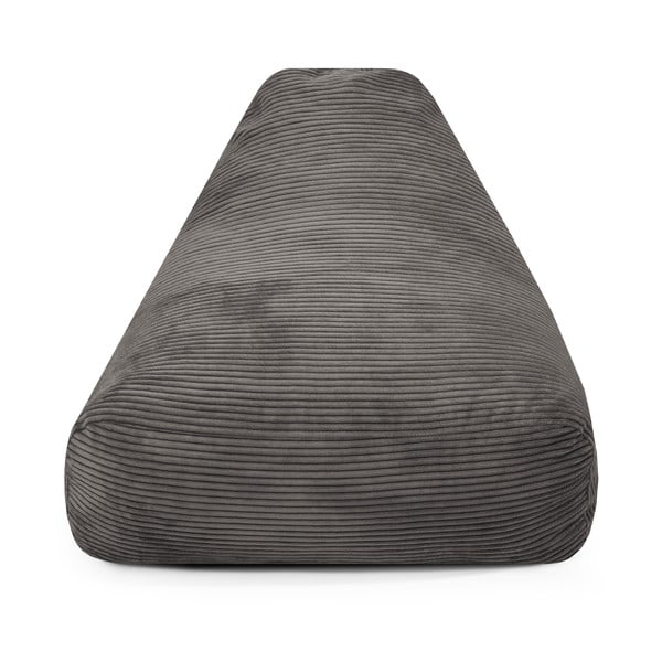 Син детски пуф от рипсено кадифе Snug 80 – SLOWDOWN-image-1