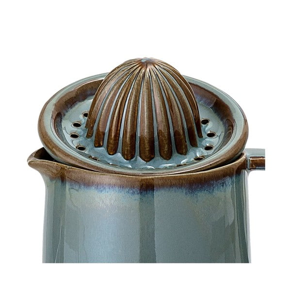 Зелен фаянсов чайник със сокоизстисквачка Pixie - Bloomingville-image-2