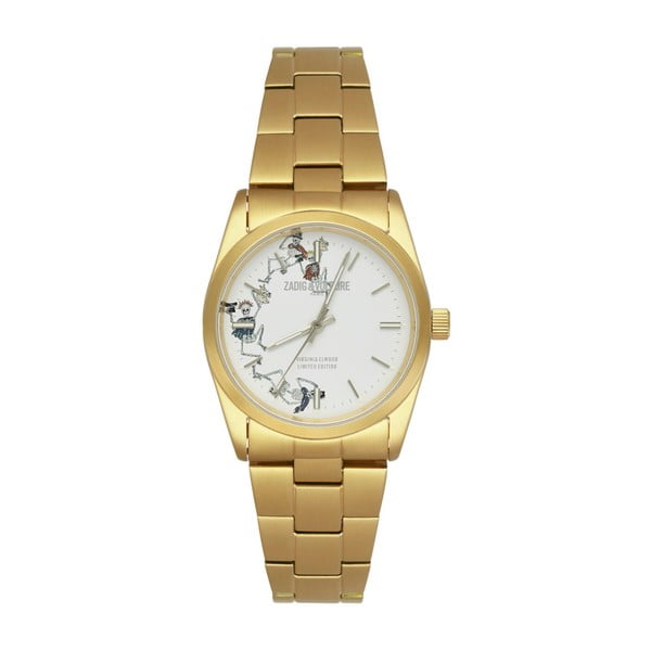 Dámské hodinky zlaté barvy Zadig & Voltaire Odyssey