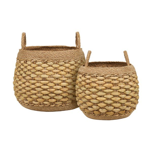 Комплект саксии 2 бр. от морска трева ø 38,5 cm Strahan – House Nordic-image-3