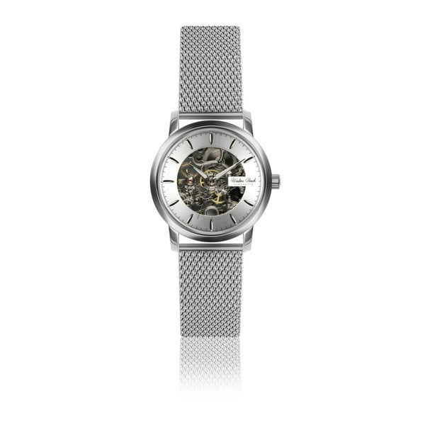 Дамски часовник с каишка от неръждаема стомана в сребристо Mulio - Walter Bach