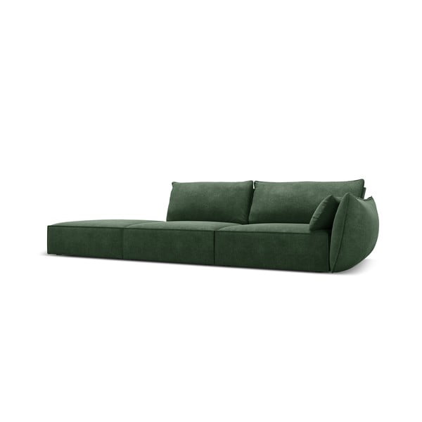 Тъмнозелен шезлонг (десен ъгъл) Vanda – Mazzini Sofas-image-2