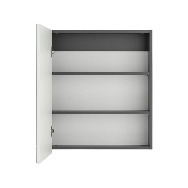 Стенен шкаф за баня с огледало , 60 x 70 cm Wisla - Støraa-image-2