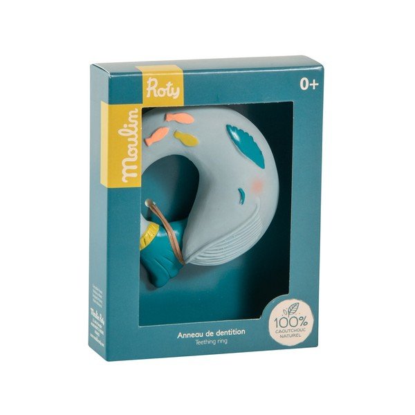 Играчка гризалка Whale - Moulin Roty-image-2