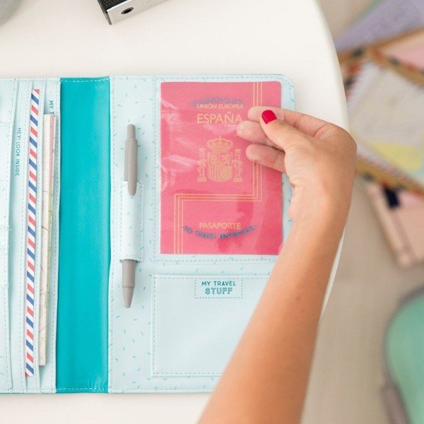 Organizér na cestovní doklady a dokumenty Mr. Wonderful Be curious-image-4