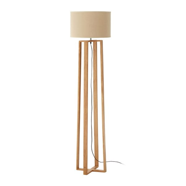 Подова лампа с основа от каучуково дърво Lea - Premier Housewares