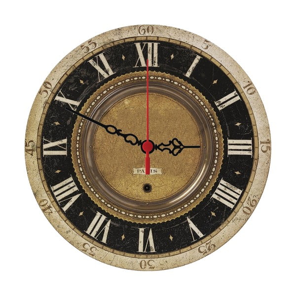 Nástěnné hodiny Old Paris, 30 cm