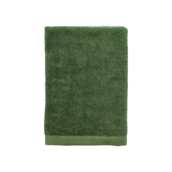Зелена кърпа от органичен памук 70x140 cm Comfort Organic - Södahl