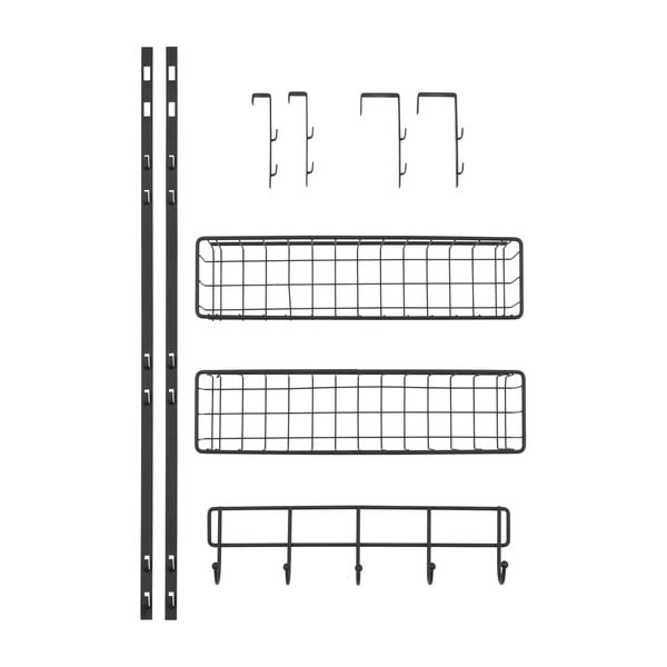 Висящ рафт за врата Rack Black - Wenko-image-4