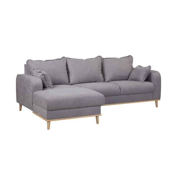 Сив ъглов диван (ляв ъгъл) Beata - Ropez-image-2