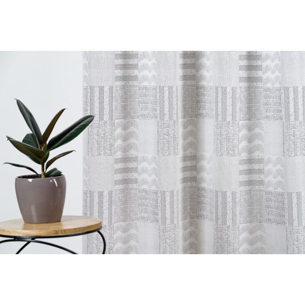 Светлосива   завеса 140x245 cm Navona - Mendola Fabrics-image-1