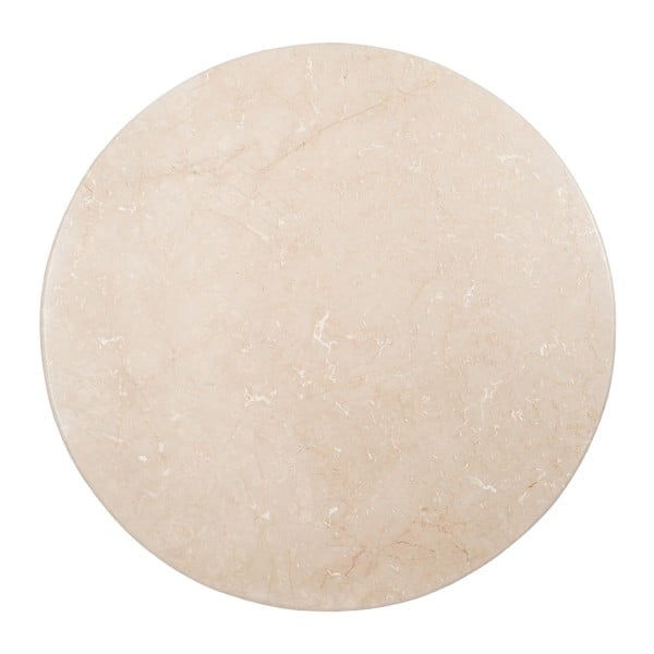 Кръгла трапезна маса с мраморна плоча ø 120 cm – Ixia-image-4