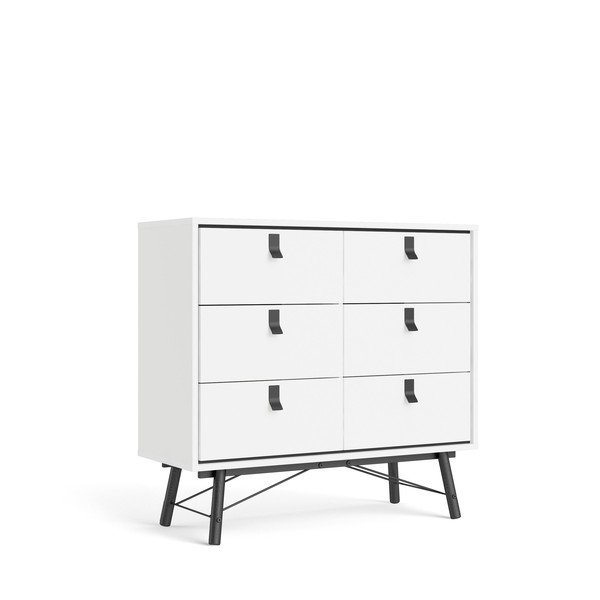 Бял скрин , 102 x 95 cm Ry - Tvilum-image-2