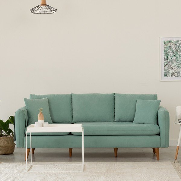 Светлосин диван 215 cm Sofia – Balcab Home-image-1