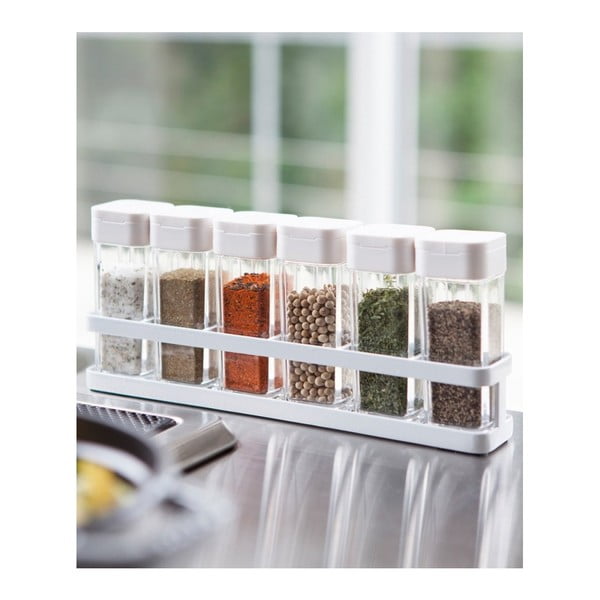 Комплект за подправки с поставка 6 бр. Tower – YAMAZAKI-image-1