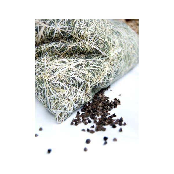 Povlak na polštář s příměsí bavlny a s pohankovou výplní Foonka Seno, 50 x 30 cm-image-2