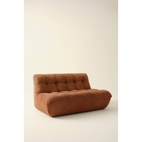 Кафяв диван от рипсено кадифе 145 cm Kelso – Jotex-image-1