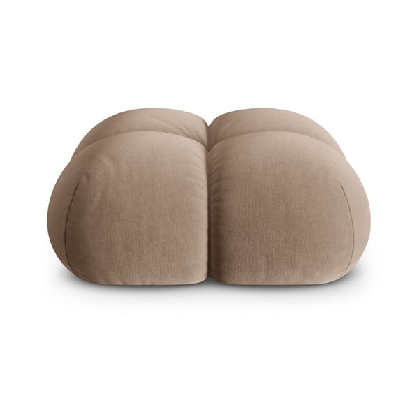 Кафява кадифена табуретка Loretto – Cosmopolitan Design