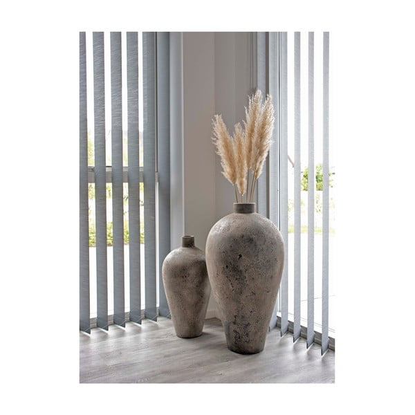 Кафява висока ваза от теракота Corvo - House Nordic-image-1