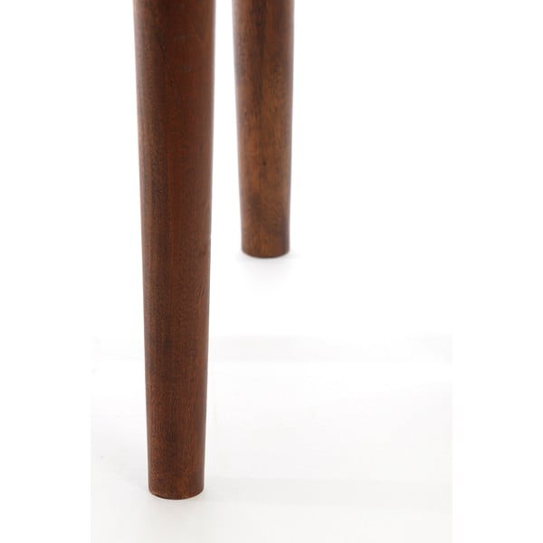 Кръгла странична масичка от масивна акация ø 49 cm Qiano – Light & Living-image-2