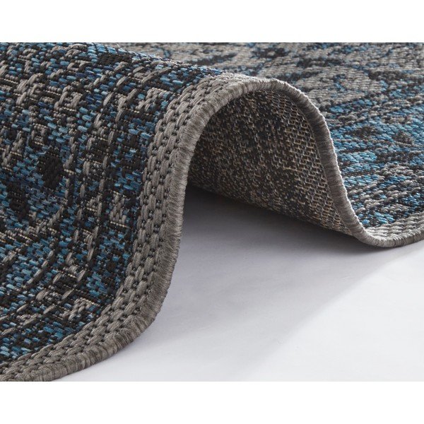 Тъмносин килим за открито , 200 x 290 cm Konya - NORTHRUGS-image-3