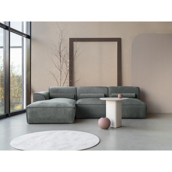 Зелен ъглов диван (ляв ъгъл) Flex Felix – Miuform-image-1