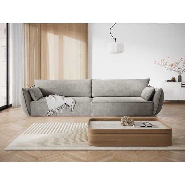 Светлосив диван 248 cm Vanda - Mazzini Sofas-image-1