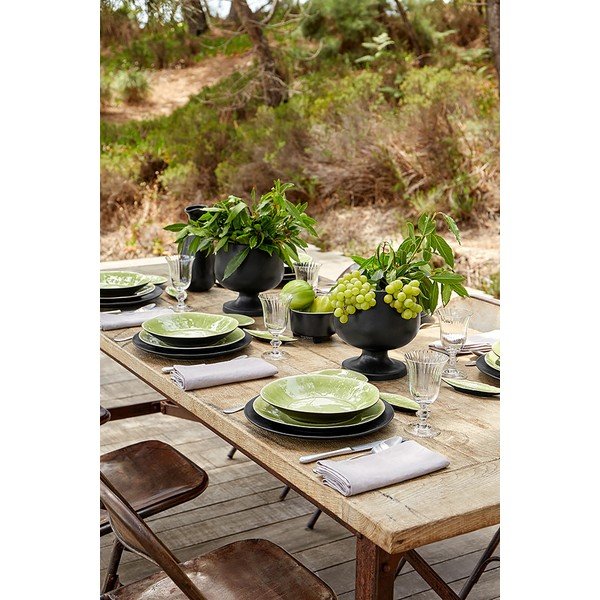 Светлозелена керамична чиния за супа , ⌀ 25 cm Riviera - Costa Nova-image-1