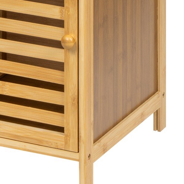 Бамбуков рафт за баня в естествен цвят 35x140 cm Auren – Bonami Essentials-image-4