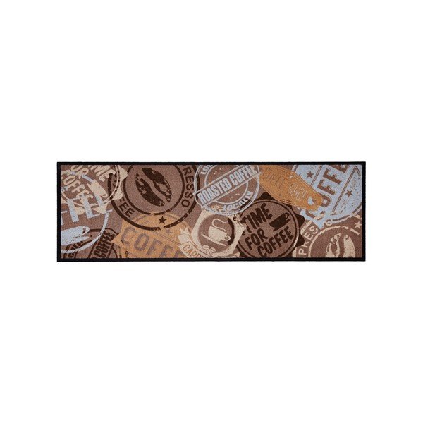 Печат за кафе с кафяв бегач, 50 x 150 cm Cook & Clean - Zala Living-image-3