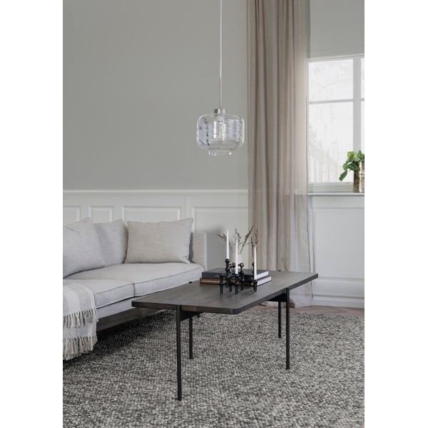 Масичка за кафе от кафява ясенова дървесина 145 x 60 cm Shelton - Rowico-image-1