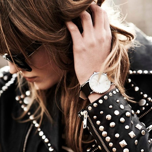 Bílozelené dámské hodinky Rosefield The Bowery-image-4